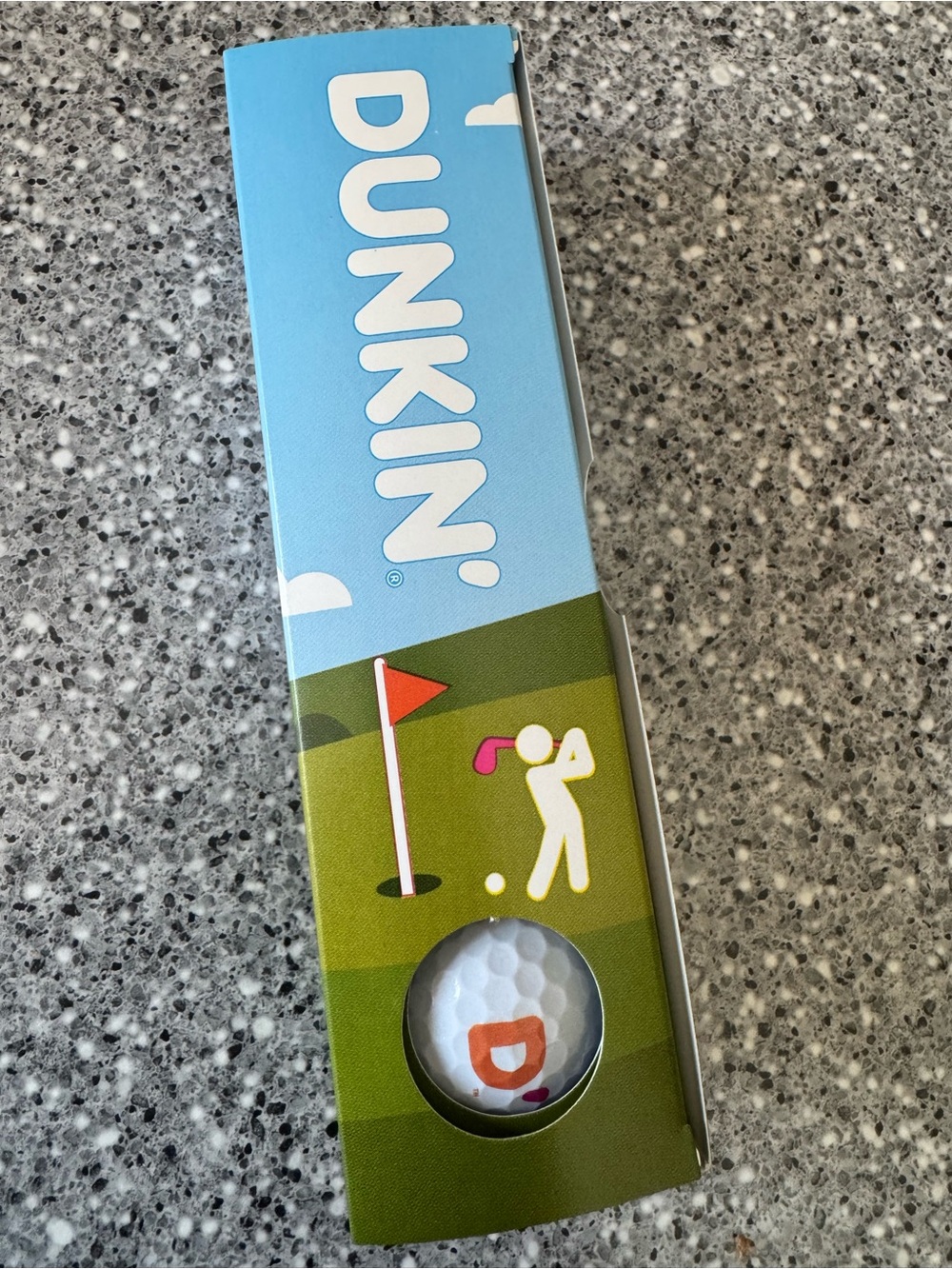 Dunkin' TaylorMade Branded Golf Ball with Sleeve